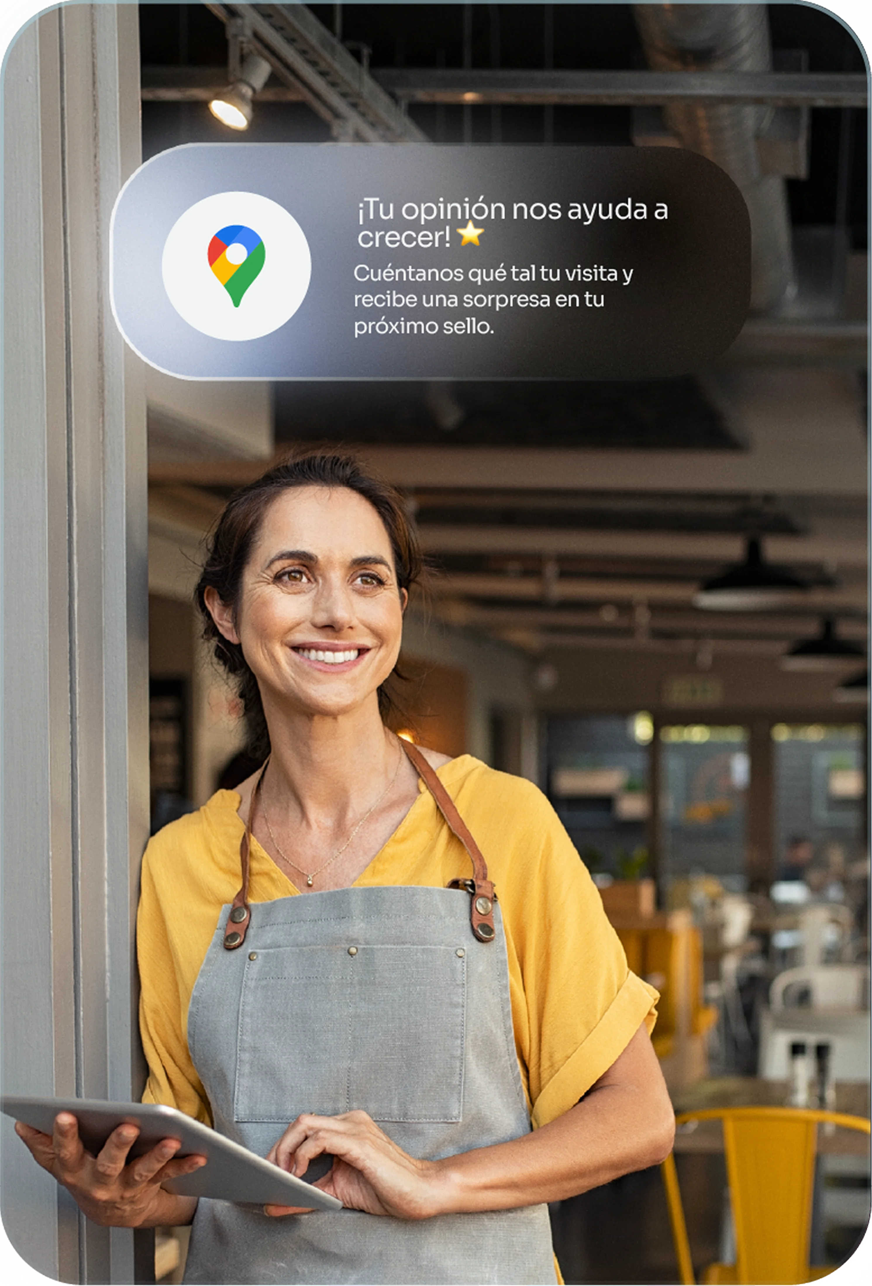 Vista de KeepYa destacando una recompensa